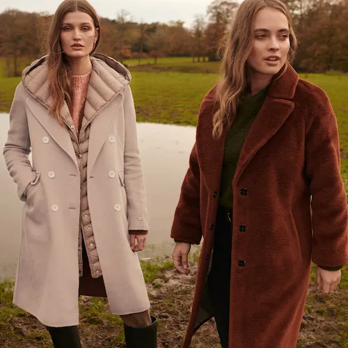 luxurious outerwear that