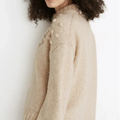 cutest bobble sweater