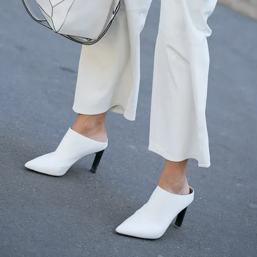 these trendy mules