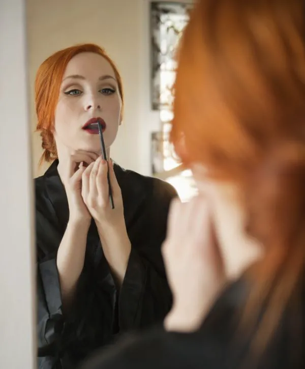 found lip liner