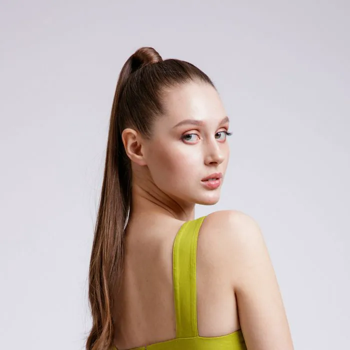 style your ponytails