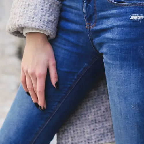 these denim leggings