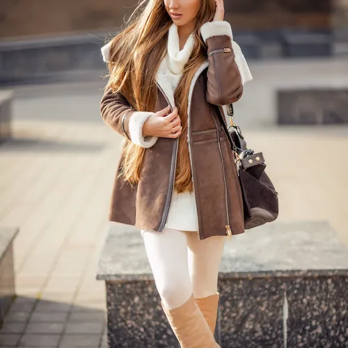 this faux shearling